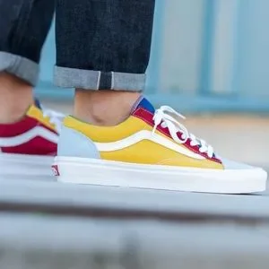 Vans Style 36 Sunshine Men\'s 7 Women\'s 8.5 Skate Shoes Color Block New With Tag Vans | Shoes | Vans Sunshine Colorblock Style 36 Skater Shoe  main image 4